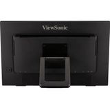 Viewsonic TD2223 computer monitor 54,6 cm (21.5") 1920 x 1080 Pixels Full HD LED Touchscreen Multi-gebruiker Zwart