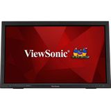 Viewsonic TD2223 computer monitor 54,6 cm (21.5") 1920 x 1080 Pixels Full HD LED Touchscreen Multi-gebruiker Zwart