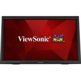 Viewsonic TD2423 computer monitor 59,9 cm (23.6") 1920 x 1080 Pixels Full HD LED Touchscreen Multi-gebruiker Zwart