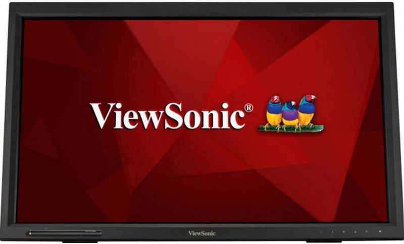 Viewsonic TD2423 computer monitor 59,9 cm (23.6") 1920 x 1080 Pixels Full HD LED Touchscreen Multi-gebruiker Zwart