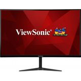 ViewSonic VX2718-PC-MHD Monitor (27 inch), FHD, VA, 2KPC, gebogen, 2K, 165hz MPRT, Adaptive Sync, 2 HDMI, DisplayPort, luidspreker