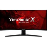 ViewSonic VX3218-2KPC VA-monitor 32 inch QHD, gebogen 1500R, 144Hz, 1ms MPRT, Adaptive Sync, 2x HDMI, 2x DisplayPort, luidspreker, in hoogte verstelbare standaard