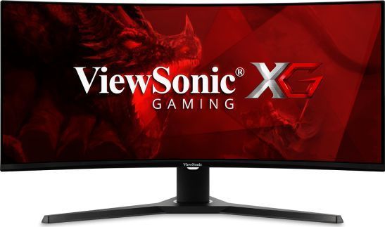 Viewsonic VX Series VX3418-2KPC LED display 86,4 cm (34") 3440 x 1440 Pixels Wide Quad HD Zwart