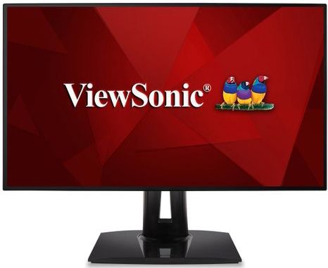 ViewSonic ColorPro VP2768A-4K 68,6 cm (27 inch) fotograaf monitor met kalibratiefunctie (4K, IPS met Delta E<2, 100% sRGB, HDMI, DP, RJ45, USB-C, in hoogte verstelbaar, 5 wisselservice