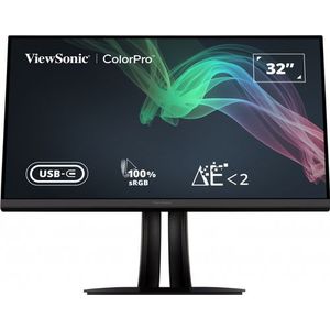 ViewSonic - VP3256 - Gaming Monitor - 32 Inch - 4K - IPS - Zwart