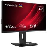 ViewSonic - VG2448a - Monitor - Zwart - 24" LED IPS, 1080p, Ergonomisch Ontwerp