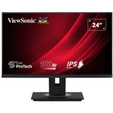 ViewSonic - VG2448a - Monitor - Zwart - 24" LED IPS, 1080p, Ergonomisch Ontwerp