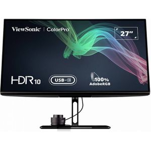 Viewsonic VP2786-4K LED-monitor Energielabel F (A - G) 68.6 cm (27 inch) 3840 x 2160 Pixel 16:9 5 ms USB-B, USB-A, USB-C, HDMI, DisplayPort, Hoofdtelefoon (3.5