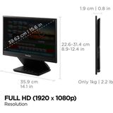 ViewSonic - VP16-OLED - Draagbare Monitor - 15,6 Inch - Full HD - OLED