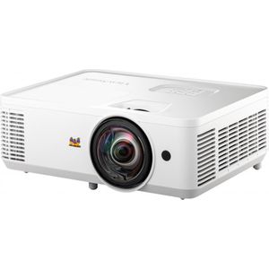 Viewsonic PS502X - DLP projector - UHP - 4000 ANSI lumen - XGA (1024 x 768) - 4:3 - 720p (Volledige HD, 4000 lm, 0.62:1), Beamer, Wit