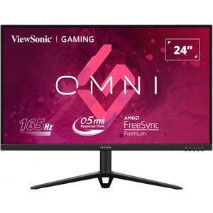 Viewsonic VX2428J Gaming monitor Energielabel E (A - G) 60.5 cm (23.8 inch) 1920 x 1080 Pixel 16:9 0.5 ms HDMI, DisplayPort, Audio, stereo (3.5 mm jackplug)