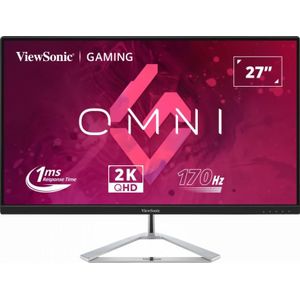 Viewsonic VX2780-2K Gaming monitor Energielabel F (A - G) 68.6 cm (27 inch) 2560 x 1440 Pixel 16:9 1 ms HDMI, DisplayPort IPS LED