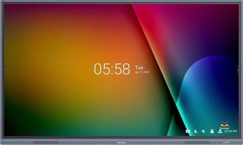 Viewsonic - IFP7533-G - Interactief Flatpanel Display - Zwart - 75 Inch - 4K Ultra HD