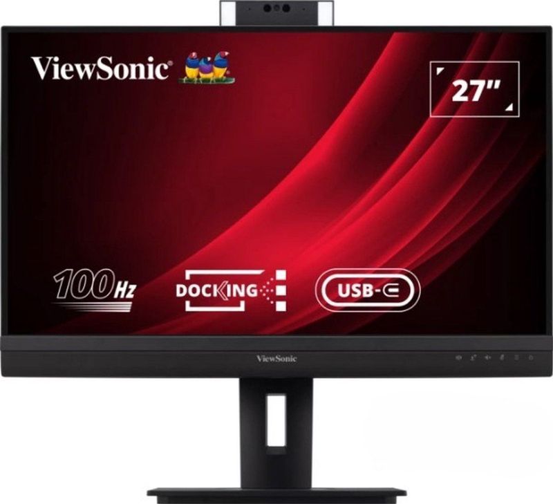 Viewsonic - VG2757V-2K - Monitor - Zwart - 27" QHD - IPS - HDMI - 100 Hz