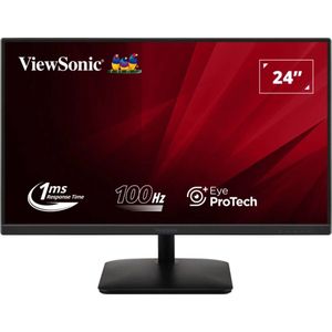 Viewsonic VA2408-MHDB computer monitor 61 cm (24") 1920 x 1080 Pixels Full HD LED Zwart