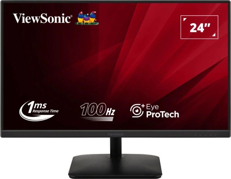 Viewsonic VA2408-MHDB computer monitor 61 cm (24") 1920 x 1080 Pixels Full HD LED Zwart
