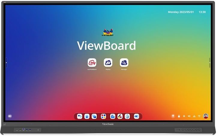 Viewsonic - IFP8653 - Digitale Bewegwijzing - Zwart - 85.50" - 3840 x 2160 Pixels