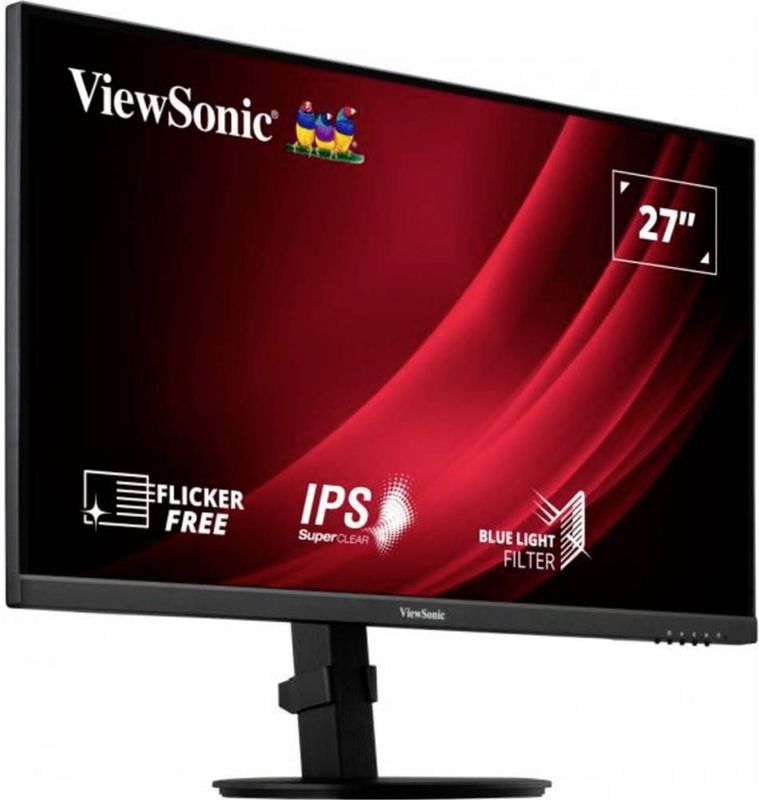 Viewsonic - VG2709 - Monitor - Zwart - 27´´ - IPS - QHD