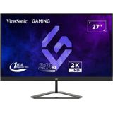 Viewsonic - VX2758A-2K-PRO-3 - Computer Monitor - Zwart - 68,6 cm (27") - 2560 x 1440 Pixels - Quad HD - LED