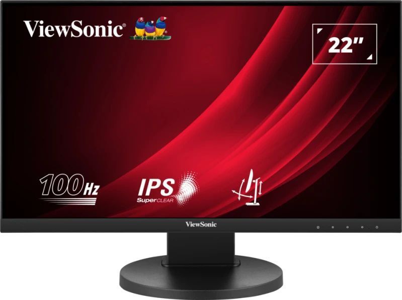 ViewSonic - VG2208A - Ledmonitor - 22 Inch - Full HD, 100 Hz, HDMI, DisplayPort, USB