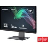 ViewSonic VP2788-5K - Ledmonitor - Zwart - 27 Inch - 5K Resolutie