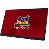 ViewSonic - TD2230 - Computer Monitor - Zwart - 54,6 cm (21,5 inch) - Full HD - Touchscreen