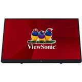 ViewSonic - TD2230 - Computer Monitor - Zwart - 54,6 cm (21,5 inch) - Full HD - Touchscreen