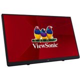 ViewSonic - TD2230 - Computer Monitor - Zwart - 54,6 cm (21,5 inch) - Full HD - Touchscreen