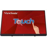 ViewSonic - TD2230 - Computer Monitor - Zwart - 54,6 cm (21,5 inch) - Full HD - Touchscreen