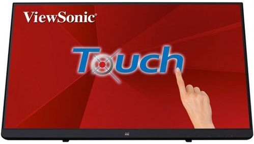 ViewSonic - TD2230 - Computer Monitor - Zwart - 54,6 cm (21,5 inch) - Full HD - Touchscreen