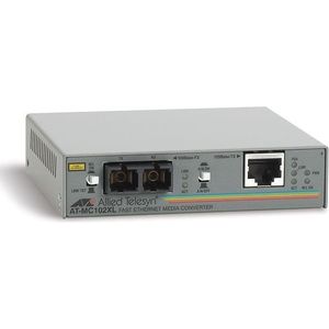 Allied Telesis AT-MC102XL netwerk media converter 100 Mbit/s