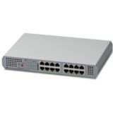Allied Telesis AT-GS910/16-50 Unmanaged Gigabit Ethernet (10/100/1000) Grijs