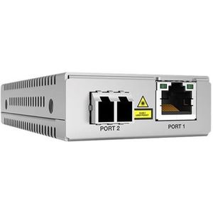 Allied Telesis - AT MMC2000LX/LC - Mediaconverter - Zwart - TAA-conform