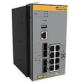 Allied Telesis - IE340 - Poe Switch - Industrieel - Zwart - Ethernet