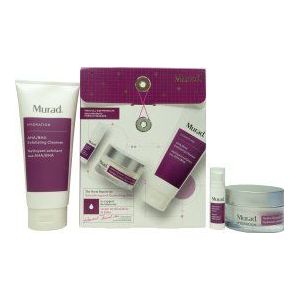 Murad - The Derm Report - Geschenkset - 200ml Exfoliating Cleanser + 5ml Recovery Serum + 50ml Moisturizer