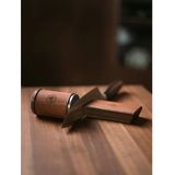 Horl 3 - Messenslijper - Walnoot - 2-delige Set