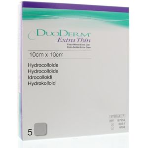 DuoDerm Extra Thin - Steriel Hydrocolloïd Wondverband - 10 x 10 cm