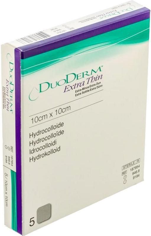 Duoderm Extra dun 15x15cm 5 stuks