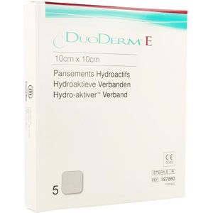 Duoderm E 10cmx10cm 5 stuks