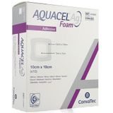 ConvaTec - Aquacel Ag - Foam Dressing - 10 cm x 10 cm - Vochtregulerend en Bacteriedodend