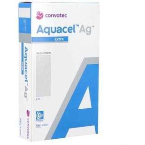 Aquacel Ag+ Extra 4 X 10Cm 10 413581