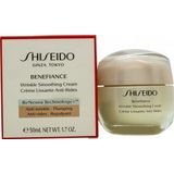 Shiseido Benefiance Gladmakende crème voor rimpels 50 ml