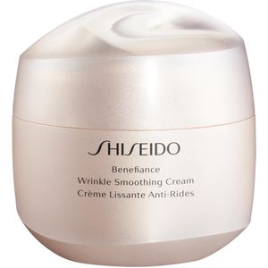 Shiseido Benefiance Wrinkle Smoothing Cream dag- en nachtcrème tegen rimpels voor alle huidtypen 75 ml