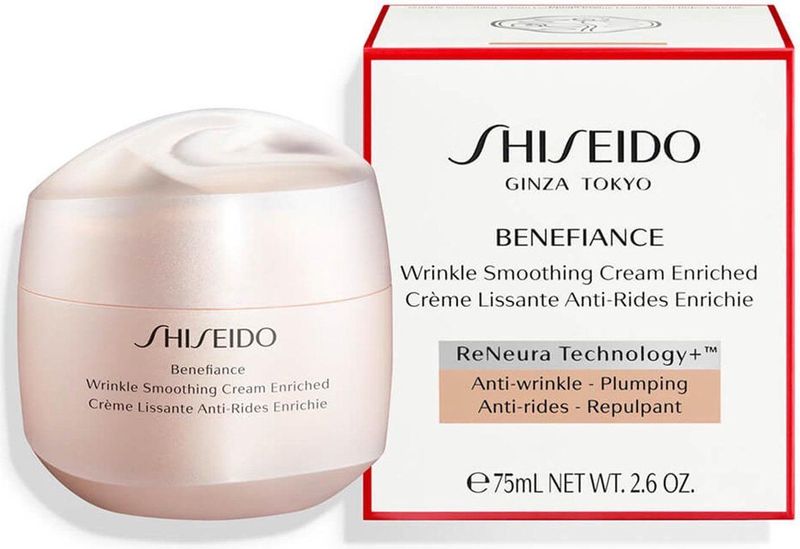 Shiseido Benefiance Wrinkle Smoothing Cream Enriched 75 ml