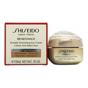 Shiseido Benefiance Wrinkle Smoothing Eye Cream Voedende Oogcrème voor Rimpelvermindering 15 ml