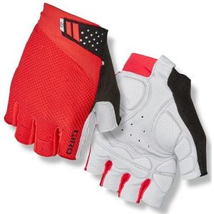 Giro Monaco II Gel Handschoenen Heren, rood/wit Handschoenmaat L