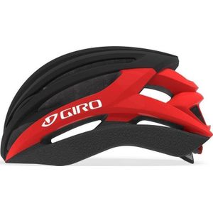 Giro Sporthelm - Unisex - zwart/rood 55,5-59,0 hoofdomtrek