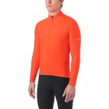 Giro Chrono Longsleeve Thermische Jersey Heren vermillion