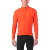 Giro Chrono Longsleeve Thermische Jersey Heren vermillion