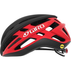 Giro Sporthelm - Unisex - zwart/rood/wit 55,5-59,0 hoofdomtrek